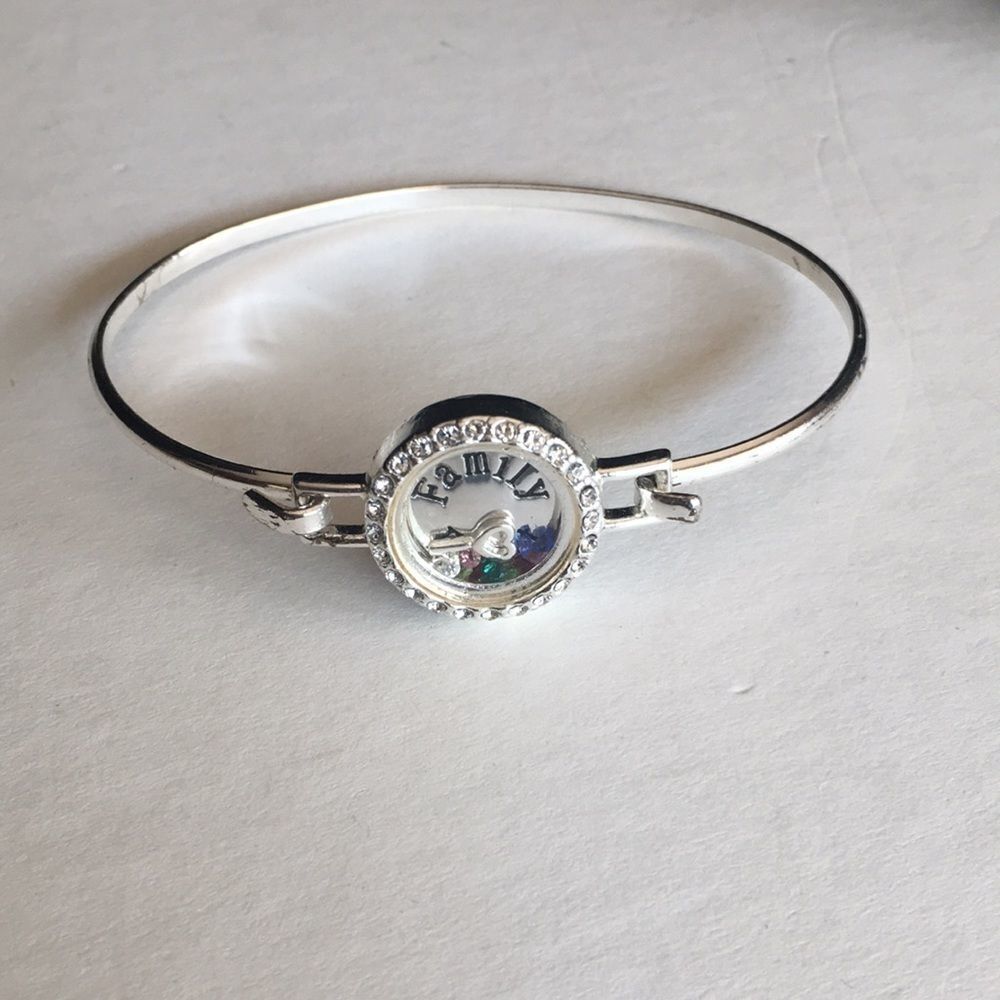 Bundle Sale 3 for $15 | Family First Silver Tone Bracelet
